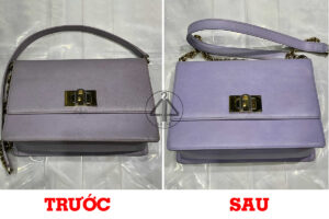 Vệ sinh làm mới túi Furla