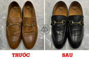 Nhuộm đổi màu giày Gucci