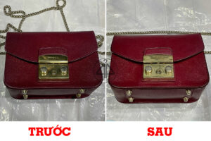 Vệ sinh làm mới túi Furla