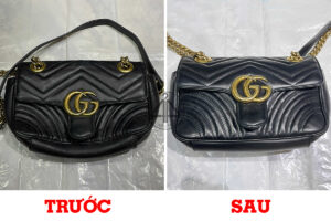 Đánh xi túi Gucci