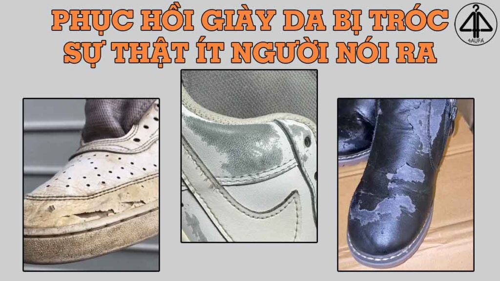 Sửa giày bị bong tróc