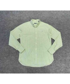 Alternative view of Áo sơ mi nam caro FISH HIPPIE Tailored Fit chính hãng 2hand – Size S