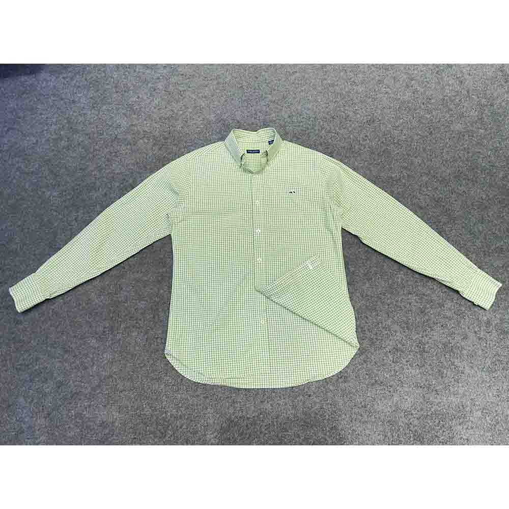Áo sơ mi nam caro FISH HIPPIE Tailored Fit chính hãng 2hand – Size S - Ảnh 3
