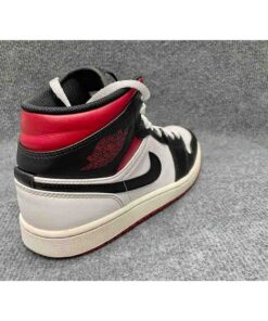 Giày sneaker cổ lửng NIKE Jordan 1 Mid Gym Red chính hãng 2hand – Size 42 - Ảnh 7