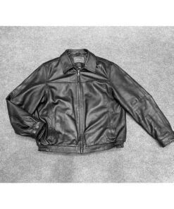 Alternative view of Áo da bò nam CROFT & BARROW Bomber chính hãng 2hand – Size M