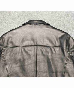 Áo da bò nam CROFT & BARROW Bomber chính hãng 2hand – Size M - Ảnh 8