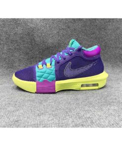 Alternative view of Giày sneaker bóng rổ NIKE LeBron Witness 8 Field Purple chính hãng 2hand – Size 40.5