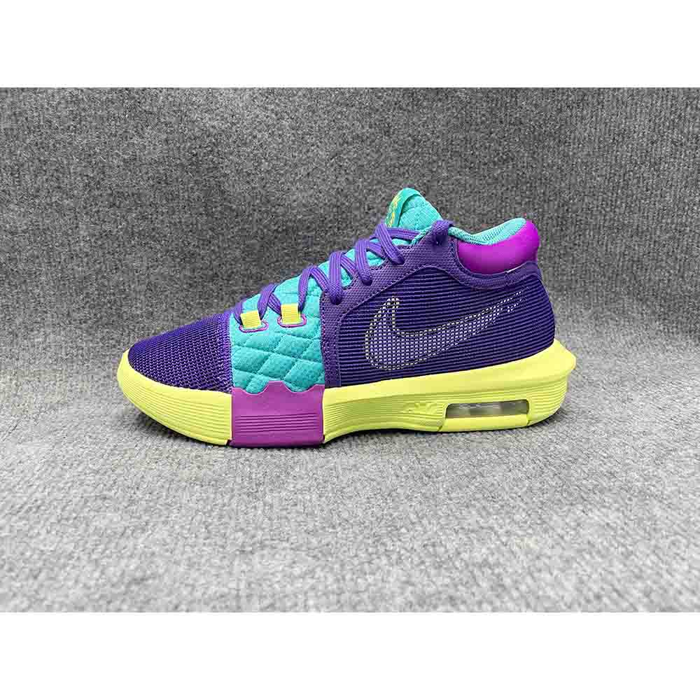 Giày sneaker bóng rổ NIKE LeBron Witness 8 Field Purple chính hãng 2hand – Size 40.5 - Ảnh 2