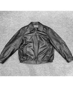 Áo da bò nam CROFT & BARROW Bomber chính hãng 2hand