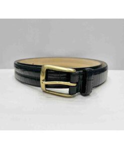 Dây lưng quần âu BOSCA Essentials Italian Leather chính hãng 2hand