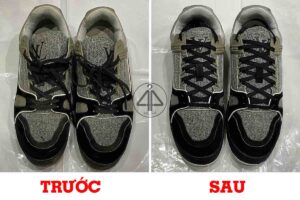 Giặt giày sneaker LV