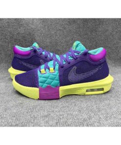Giày sneaker bóng rổ NIKE LeBron Witness 8 Field Purple chính hãng 2hand