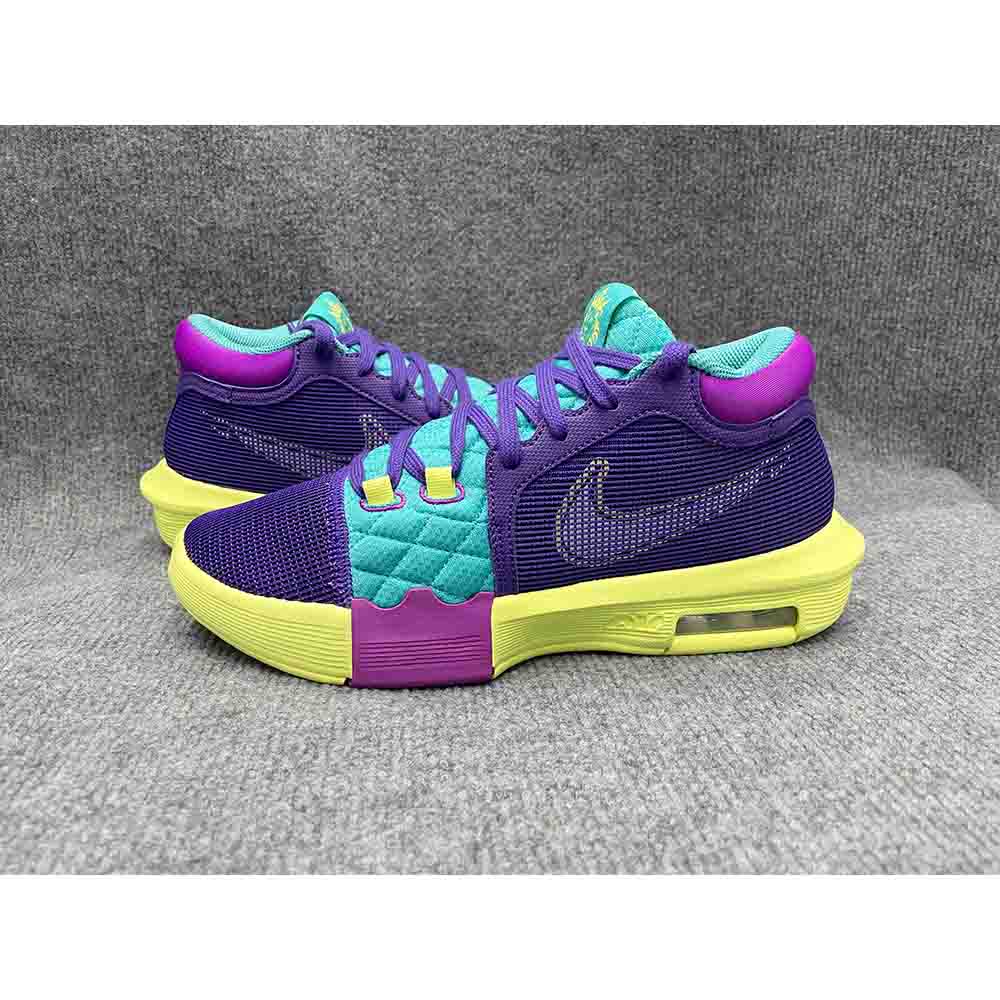 Giày sneaker bóng rổ NIKE LeBron Witness 8 Field Purple chính hãng 2hand