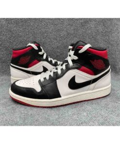 Giày sneaker cổ lửng NIKE Jordan 1 Mid Gym Red chính hãng 2hand