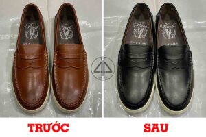 Nhuộm giày loafer