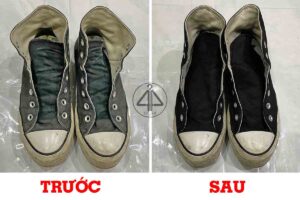 Nhuộm giày vải Converse