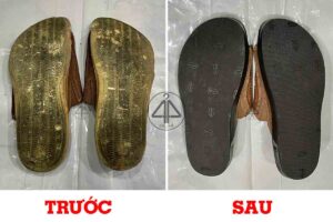 Thay đế dép Ecco